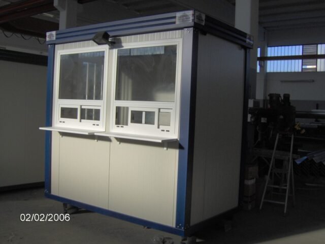 Box prefabbricato uso biglietteria