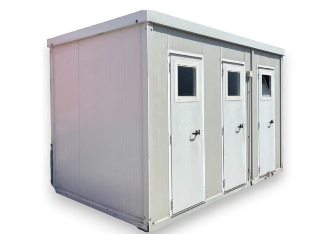 Cabina prefabbricata 3 Bagni Separati