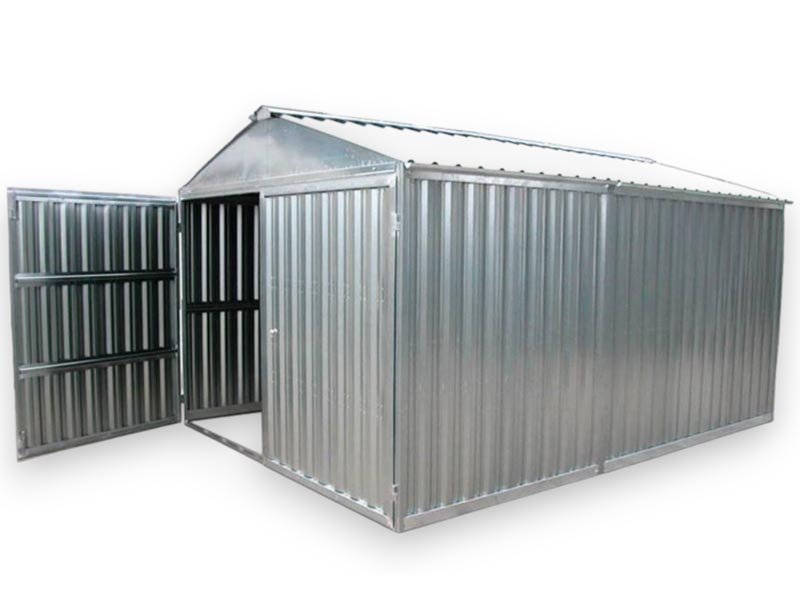Box in lamiera zincata – 7,70 metri
