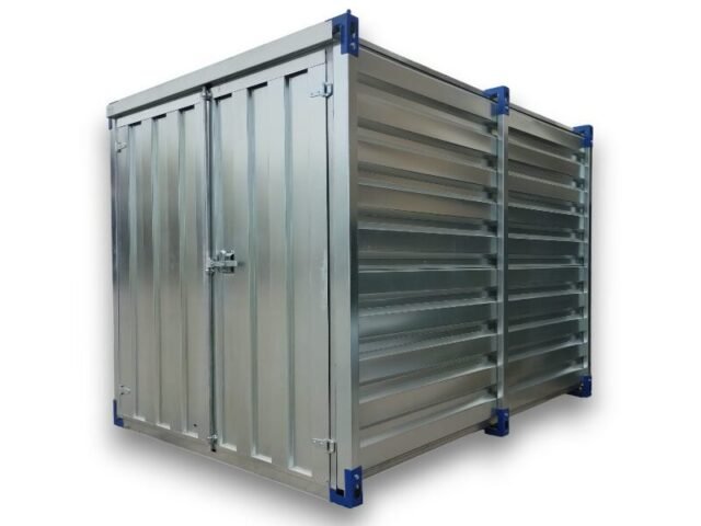 Box in lamiera zincata Ecobox 4 metri