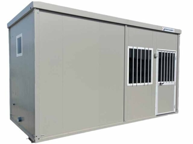 Box prefabbricati con wc e lavabo 5 metri H 270
