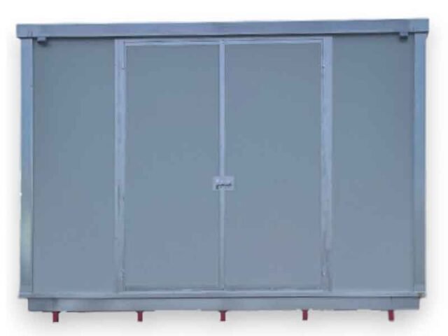 Box prefabbricato vasca di raccolta 400 x 230 – h 240 Porte Frontali