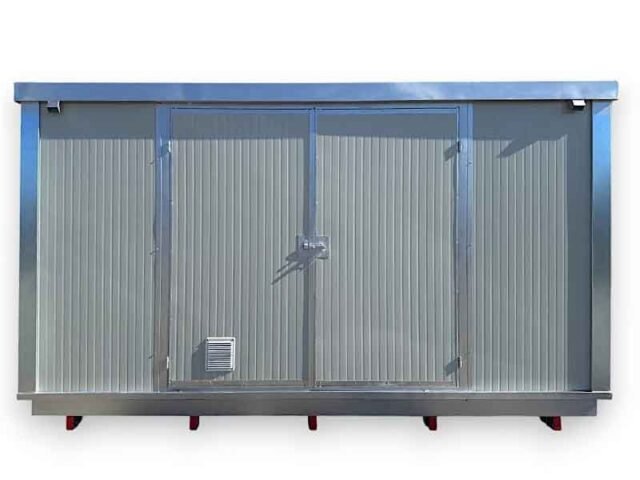 Box prefabbricato vasca di raccolta 500 x 240 – h 240 Porte Frontali