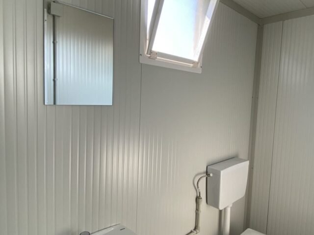 Box prefabbricato wc e lavabo – 4 metri – G2