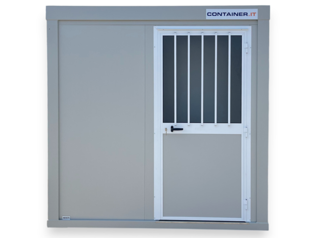 Cabina prefabbricata uso bagno e doccia – 2 metri – M2 – C3 – Box prefabbricato