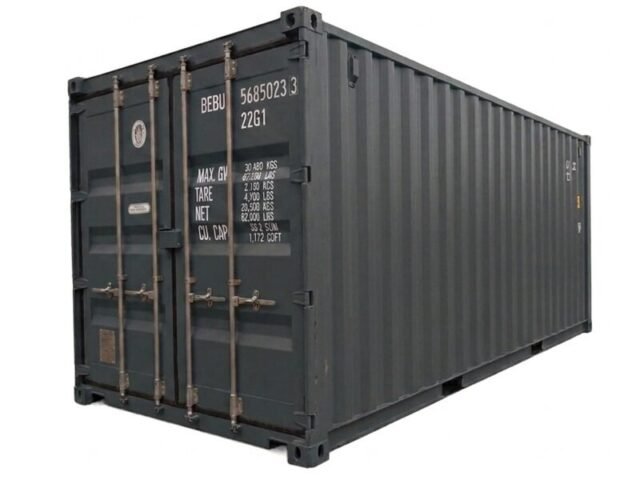 Container marittimo 20 piedi RAL 7016 nuovo