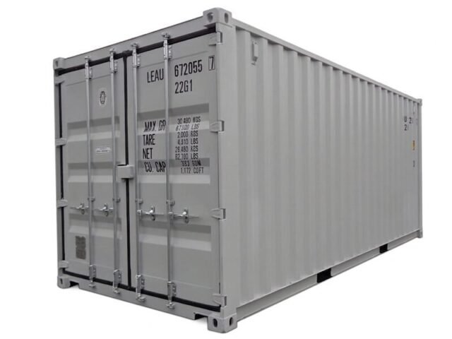 Container marittimo 20 piedi RAL 7035 nuovo