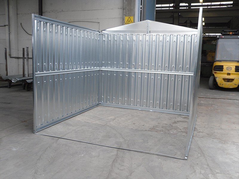 Garage in lamiera zincata 12,75 metri - Image 5
