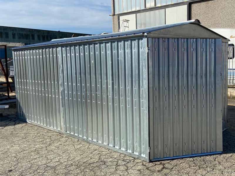 Garage in lamiera zincata – 1,70 metri - Image 3